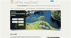 Desktop Screenshot of oldtownscottsdalehotels.com